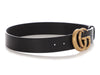 Gucci Black GG Marmont Belt