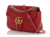 Gucci Small Red Marmont Shoulder Bag