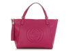 Gucci Small Bright Bouganville Soho Tote