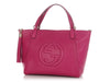 Gucci Small Bright Bouganville Soho Tote