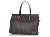 Goyard Black and Tan Marquises Tote