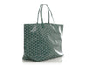 Goyard Green Saint-Louis GM Tote with Nécessaire Organizer Pouch