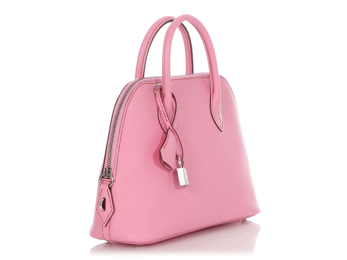 Hermès 2021 Epsom 1923 Bolide 25 - Pink Handle Bags, Handbags