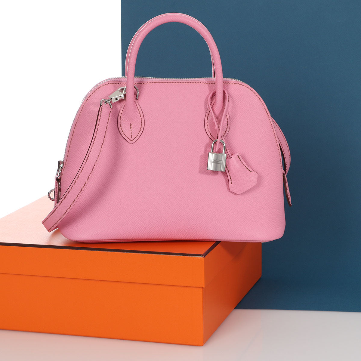 Hermès Multicolor Lambskin GeeGee Savanna Bag Charm - Ann's Fabulous  Closeouts