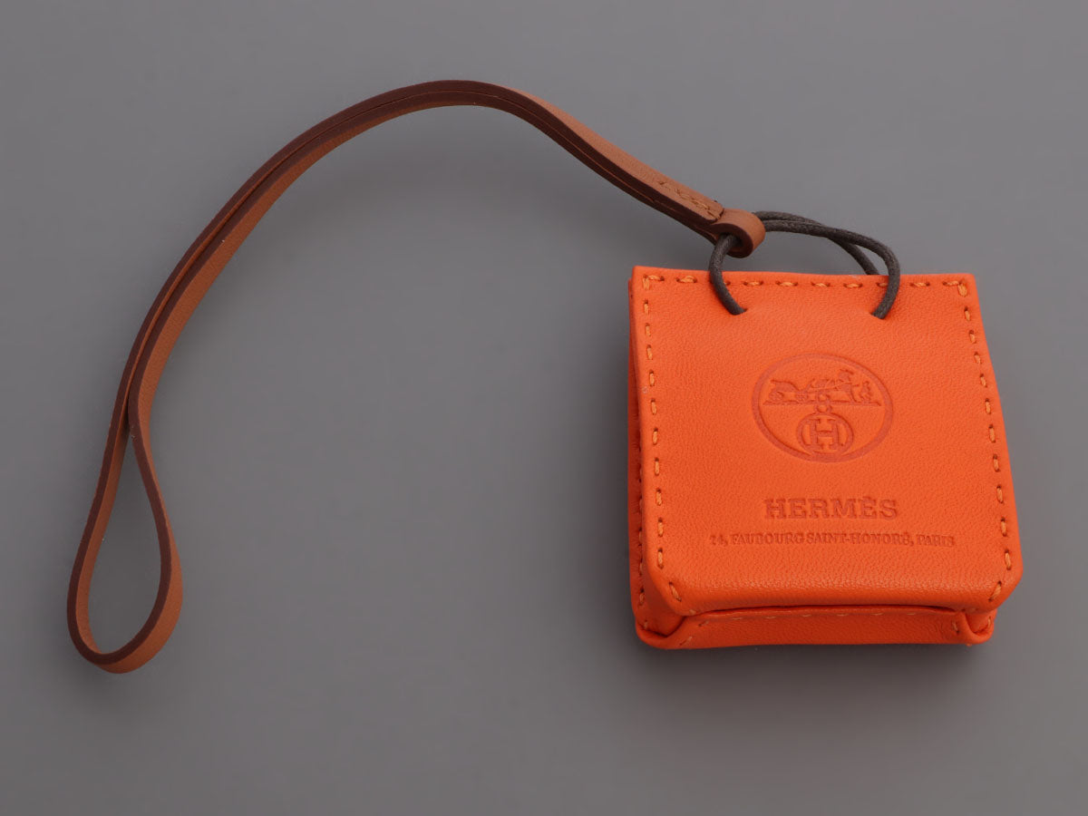 Shop HERMES 2022-23FW Orange Bag Charm (H079065CA) by GeneralJP
