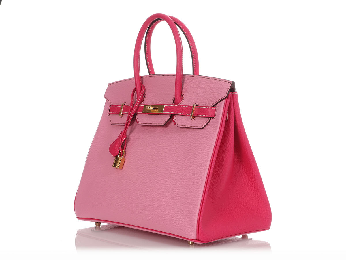 Hermes Constance 24 Rose Tyrien Pink Epsom Leather Bag