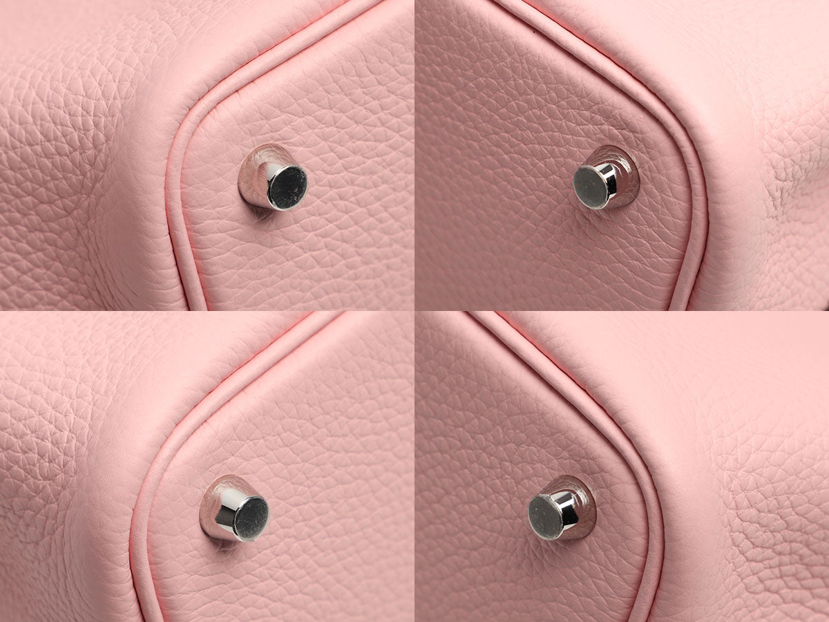 Hermès Rose Sakura Clémence Picotin Lock 18