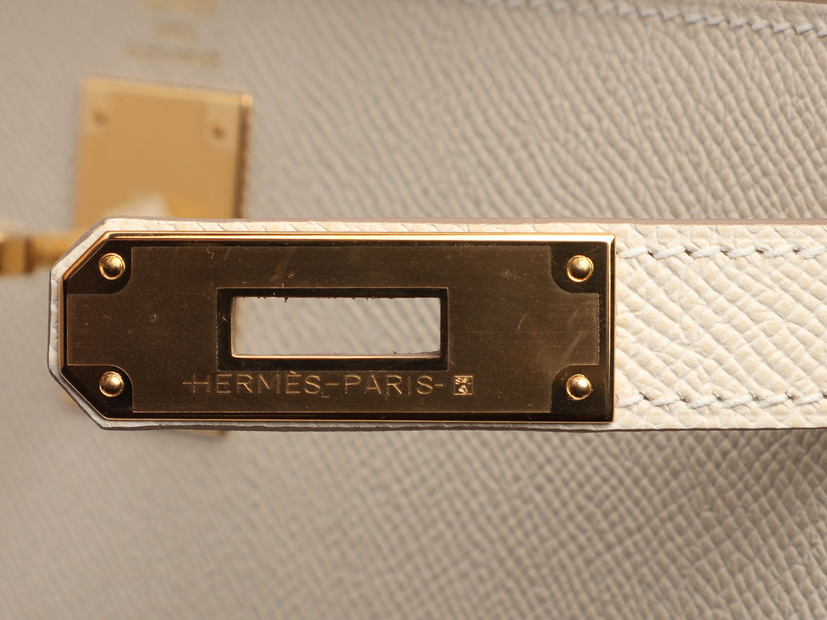 Hermes Constance 1-24 Craie Epsom Gold-plated Hardware
