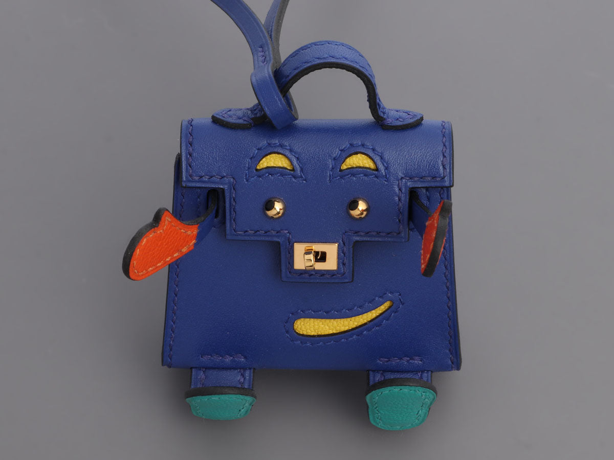 Hermes Quelle Idole Kelly Doll Bag Charm - Vintage Lux