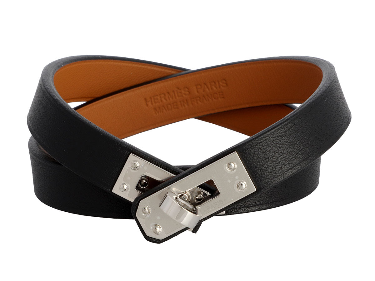 Hermes Swift Leather Double Tour Bracelet