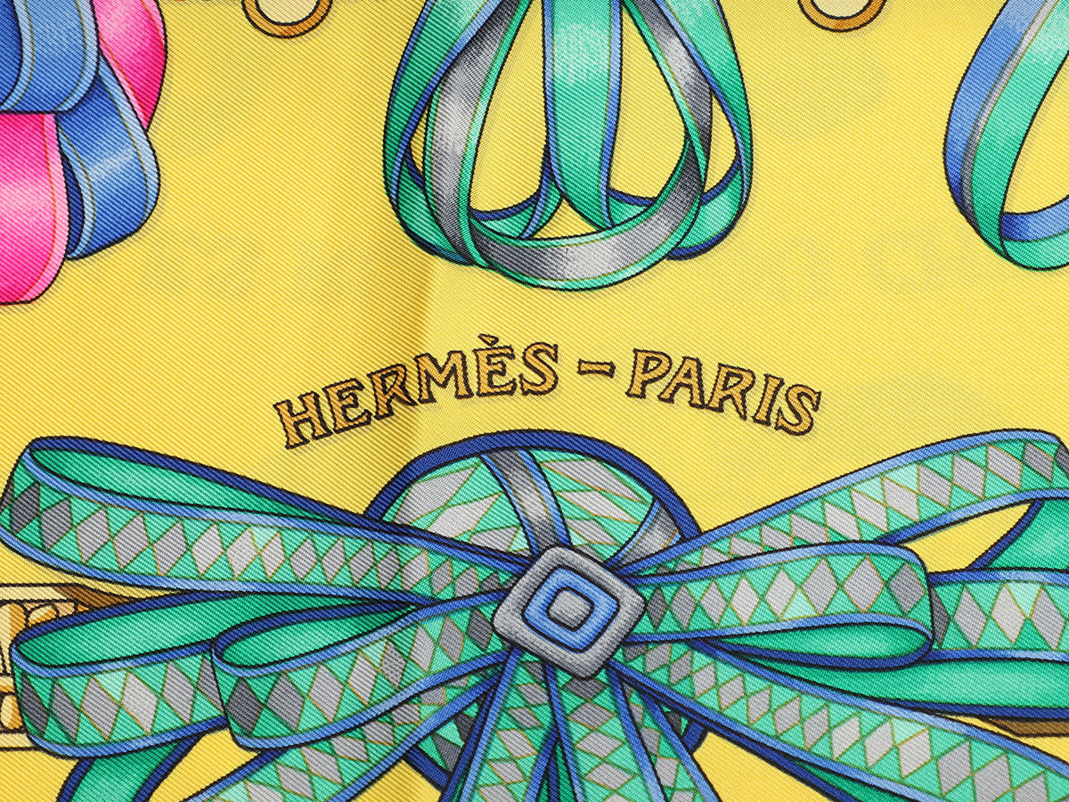 Hermès Les Clés Silk Scarf 90cm - Ann's Fabulous Closeouts