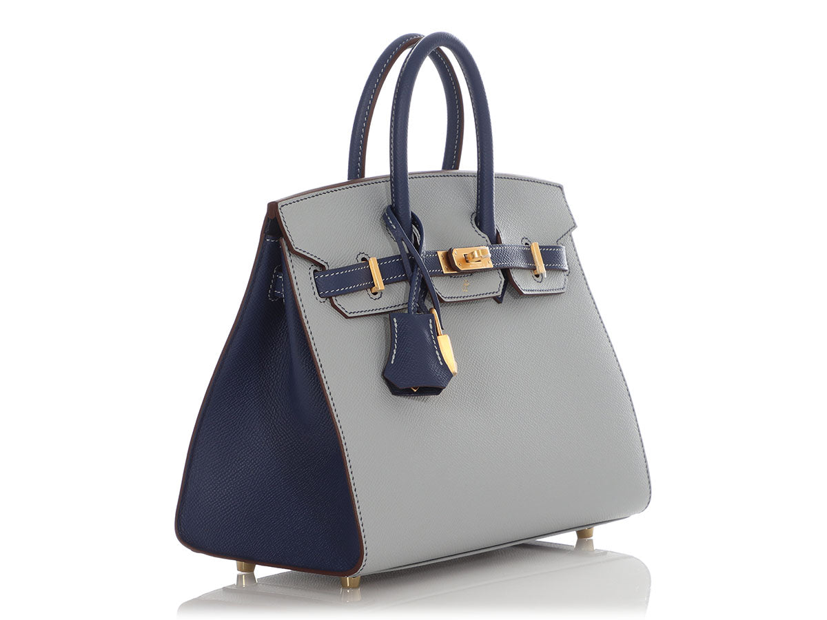 Hermès Birkin 35 Togo Blue Brighton