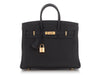 Hermès Black Togo Birkin 25