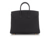 Hermès Black Togo Birkin 25