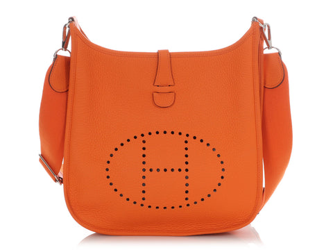 Hermès Orange Clémence Evelyne III PM