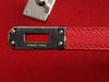 Hermès Rouge Piment and Rose Shocking Madame Leather Kelly Verso 25