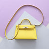 Hermès Mini Jaune de Naples Chèvre Kelly 20