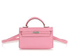 Hermès Bubblegum Pink Epsom Micro Kelly 15