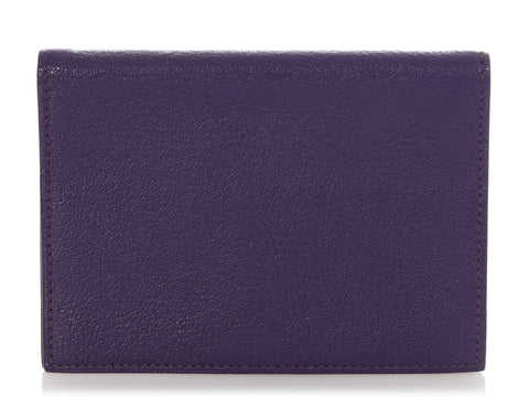 Hermès Purple Chèvre Simple Agenda Cover GM