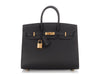 Hermès Black Epsom Sellier Birkin 25