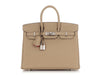 Hermès Trench and Bougainvillea Togo Verso Birkin 25