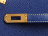 Hermès Special Order Bleu Electrique and Bougainvillea Chèvre Verso Kelly 25