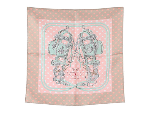 Hermès Brides de Gala Love Silk Scarf 45cm