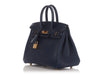 Hermès Dark Blue Swift Birkin 25