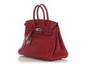 Hermès Rouge Grenat Swift Birkin 25