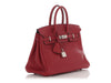 Hermès Rouge Grenat Swift Birkin 25