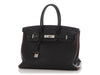 Hermès SO Black and Orange Togo Verso Birkin 35