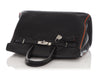 Hermès SO Black and Orange Togo Verso Birkin 35