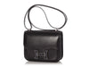 Hermès Black Box Calfskin Constance 18 with Aventurine Clasp