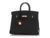 Hermès Black Togo Birkin 25