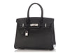 Hermès Black Epsom Birkin 30