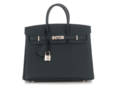 Hermès Vert Cypres Togo Birkin 25