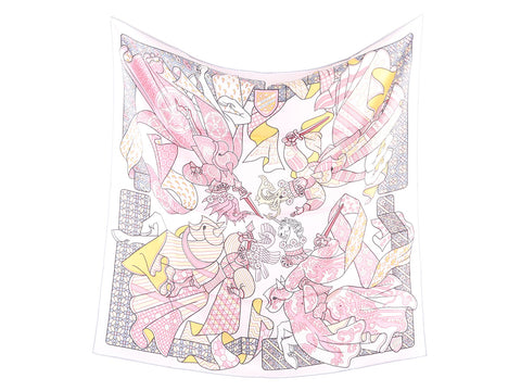 Hermès Duels Oniriques Silk Scarf 90cm