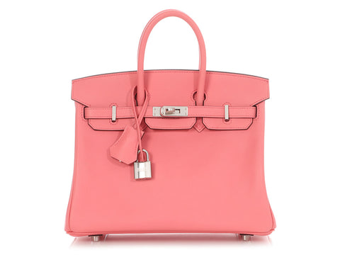 Hermès Rose d'Eté Swift Birkin 25