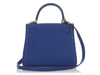 Hermès Royal Blue Togo Kelly 25