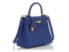 Hermès Royal Blue Togo Kelly 25