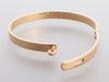 Hermès 18K Rose Gold Diamond Kelly Bracelet SH