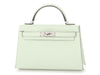 Hermès Mini Vert Fizz Chèvre Kelly 20