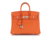 Hermès Orange Swift Birkin 25