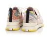 Hermès Multicolor Print Nylon and Suede Stadium Sneakers