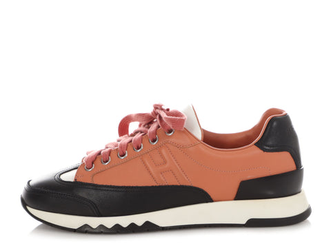 Hermès Leather Trail Sneakers