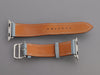 Hermès Bleu Lin Swift Single Tour Apple Watch Band 41 mm