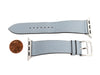 Hermès Bleu Lin Swift Single Tour Apple Watch Band 41 mm