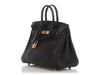 Hermès Black Swift Birkin 25