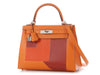 Hermès Apricot Epsom Letter Kelly 28