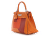 Hermès Apricot Epsom Letter Kelly 28